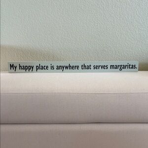 Hallmark Gray Decorative Sign, NEW